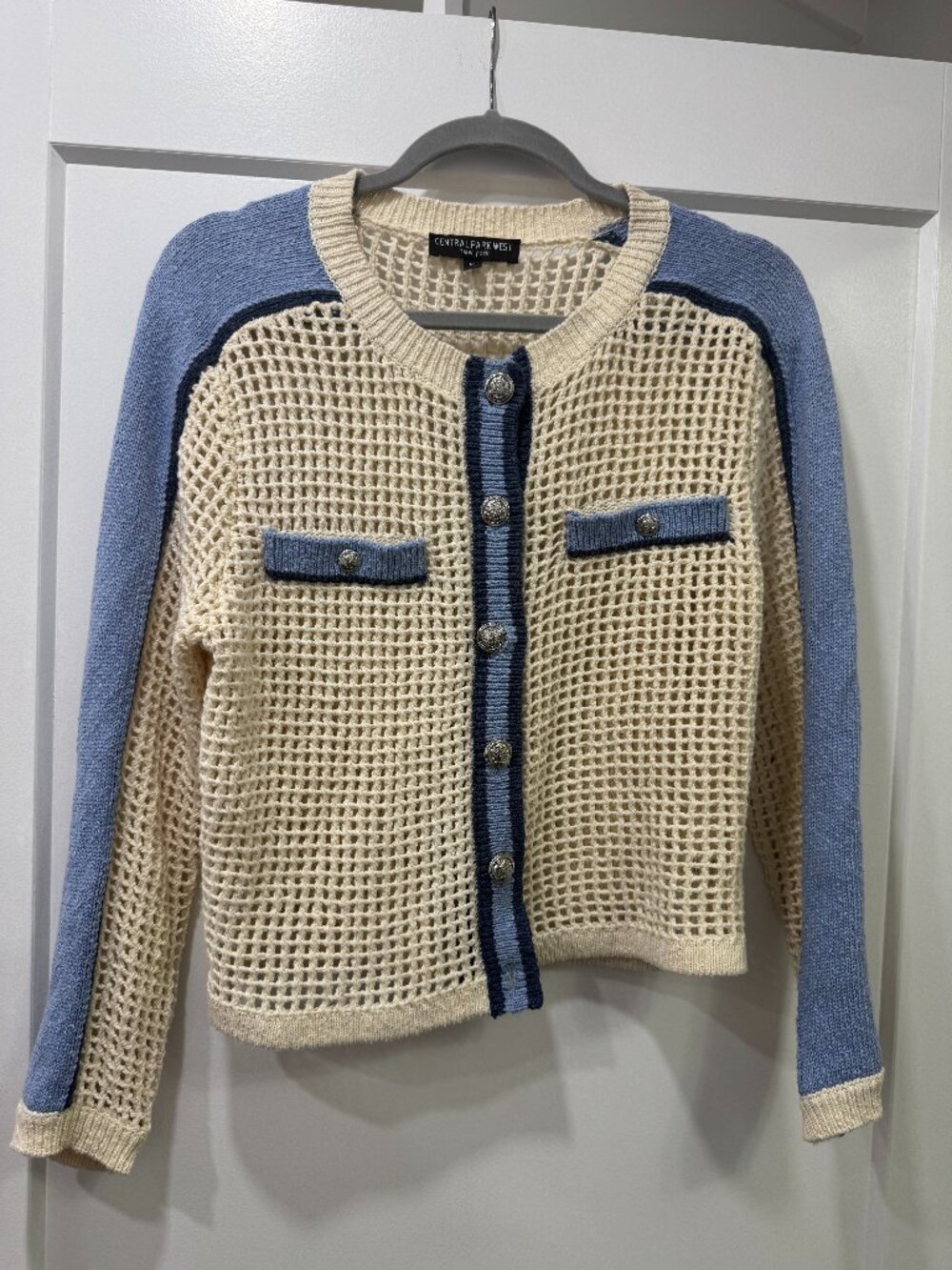 Central Park West Crochet Cardigan